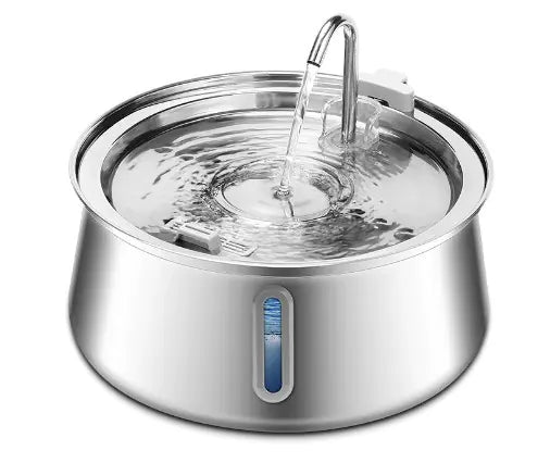 Whiskerful Treasures Stainless Steel Water Fountain