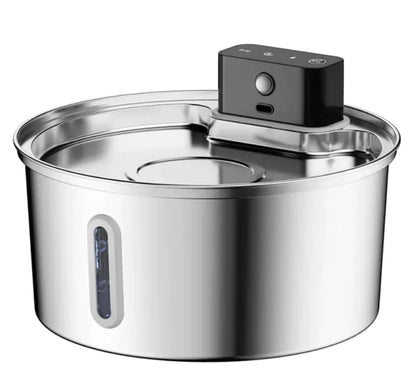 Whiskerful Treasures Stainless Steel Water Fountain